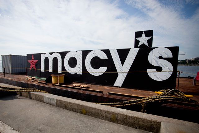 This is the 34th year of the Macy's fireworks display.  